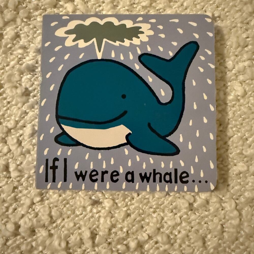 Jellycat Whale Kids Book - NWOT